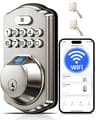 Veise VE012W Built-in Wi-Fi Fingerprint Smart Deadbolt Entry Lock