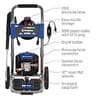 Westinghouse WPX3000e Heavy-Duty Electric Pressure Washer, 3000 PSI, 1.76 GPM