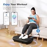 MERACH Bluetooth Oscillation Vibration Plate Exercise Machine Platform