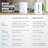Everlasting Comfort Upgraded 6L Top-Fill Ultrasonic Humidifier with Essential Oil Tray