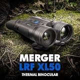 Pulsar Merger LRF XL50 High-Definition Thermal Binoculars with 20x Zoom
