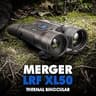 Pulsar Merger LRF XL50 High-Definition Thermal Binoculars with 20x Zoom