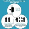 Hygger Double Head Aquarium Wave Maker Circulation Pump for Large Tanks, 2100 GPH