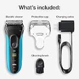 Braun Series 3 Electric Foil Shaver with MicroComb & Precision Trimmer