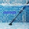 PoolMr Handheld Pool Vacuum with 90-Minute Runtime and Dual Interchangeable Brush Heads
