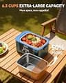 GEARGO 2026 Cordless Electric Lunch Box with 24000mAh Battery Capacity
