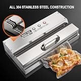 MAGIC SEAL MS450 16-Inch Stainless Steel Commercial Vacuum Sealer for Heavy Use