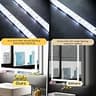 LOAAO 24" x 32" Front and Backlit Dual LED Bathroom Mirror with Smart Defogger