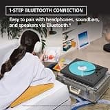 Sony PS-LX3BT Wireless Bluetooth Fully Automatic Belt-Drive Turntable