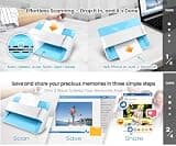 Plustek ePhoto Z300 High-Speed Photo and Document Scanner with Auto-Restoration