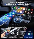 Teeran 2-in-1 Dual-Band Wireless CarPlay and Android Auto Adapter Model