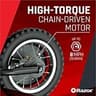 Razor MX125 Dirt Rocket Electric Motocross Bike with Rear-Wheel Drive