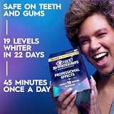 Crest 3D Whitestrips Professional Effects, 44-Strip At-Home Teeth Whitening Treatment