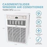 Perfect Aire 10,000 BTU Casement & Sliding Window Air Conditioner with Remote