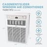 Perfect Aire 10,000 BTU Casement & Sliding Window Air Conditioner with Remote