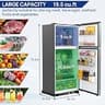 Smad 19.5 Cu.Ft. Off-Grid Propane Refrigerator with Top Freezer for Large Cabins