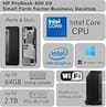 HP ProDesk 400 G9 Small Form Factor Intel Core CPU with 32GB RAM 2TB SSD