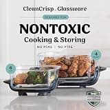Ninja Crispi 4-in-1 Glass Air Fryer with Dishwasher-Safe Non-Toxic Basket