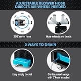 Perfect Aire 7000 BTU Commercial Spot Cooler Portable AC with Continuous Drain
