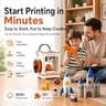 Entina Tina2C Compact Wi-Fi 3D Printer for Kids & Beginners with Smart App