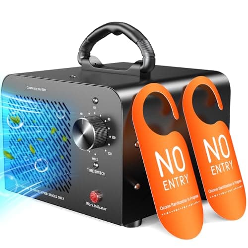 Commercial Grade Ozone Generator Machine Odor Removal System, 48,000mg/h
