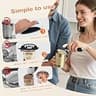 NOTUSIUY One-Touch Rechargeable USB-C Handheld Automatic Electric Can Opener