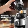 AYCHIRO Electric Conical Burr Coffee Grinder with 30 Custom Adjustments