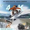 Duluvulu 4K Digital Camera for Photography with Autofocus and 16X Digital Zoom