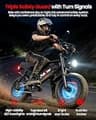 ADISTAR 16-Inch Electric Commuter Bike, 1500W Peak, 48V 15.6Ah Battery