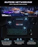 BOSGAME E5 11 Pro Mini PC, AMD Ryzen 3 5300U, 8GB DDR4 RAM, 256GB M.2 PCIe SSD