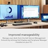 Dell Pro Dock WD25 USB-C Docking Station with 100W Power Delivery and DP Alt Mode