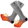 SNOW DEER Upgraded 7.4V CoolMax Rechargeable Electric Heated Ski Socks