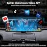 LAMTTO 11-Inch Upgraded Wireless CarPlay Screen with Built-In Netflix and YouTube Apps