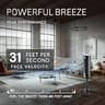 Lasko Elevation Tower Fan with 42-54 Inch Height and 31 ft/s Airflow