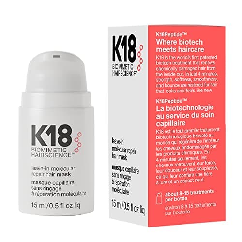 K18 Leave-In Molecular Repair Hair Mask for Bleached & Chemically Damaged Hair