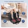 Comfier 2-in-1 Heated Shiatsu Foot and Calf Massager with Air Compression