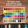 ARTISTRO Dual Tip Acrylic Paint Pens 72-Pack