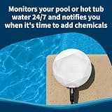 Crystal Smart Water Monitor for Salt Water Pools and Hot Tubs with Wi-Fi
