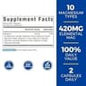 Vitalibre 10-in-1 Full-Spectrum Magnesium Complex with Vitamin D3 & B6