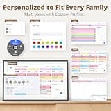 15.6-Inch Interactive Smart Family Hub and Electronic Wall Calendar Touchscreen