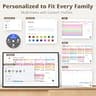 15.6-Inch Interactive Smart Family Hub and Electronic Wall Calendar Touchscreen
