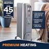 De'Longhi EW7707CM ComfortTemp 1500W Manual Oil-Filled Radiator Heater