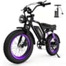 Likebike U12 Fat Tire Electric Bike, 1500W Peak Motor, 48V 20Ah Battery
