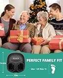Medcursor Foot Massager Machine with Heat Rolling Deep Kneading Shiatsu