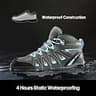 NORTIV 8 Seeker Waterproof Wide-Toe Suede Trail Hiking Boot for Women