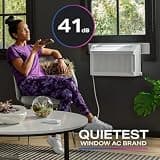 GE Profile ClearView 8,300 BTU Smart Inverter Window Air Conditioner Unit