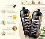 Biotin & Keratin Thickening Shampoo and Conditioner Set with DHT Blockers (16 fl oz)