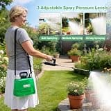 SideKing 2-Gallon Battery Powered Garden Sprayer with Ergonomic Shoulder Strap