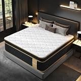 LETMOON 12-Inch Luxury 7-Zone Euro-Top Hybrid Pocket Spring Mattress, King