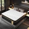 LETMOON 12-Inch Luxury 7-Zone Euro-Top Hybrid Pocket Spring Mattress, King